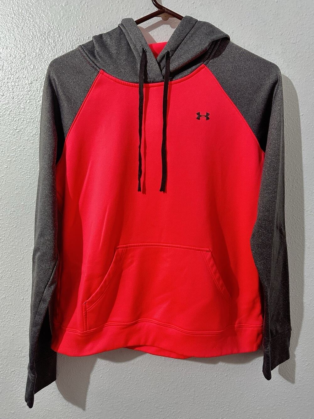 Under Armour Womens Lg Colorblock Long Sleeve Hoodie Athletic